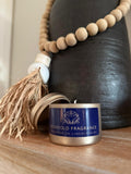 Large tinned candle